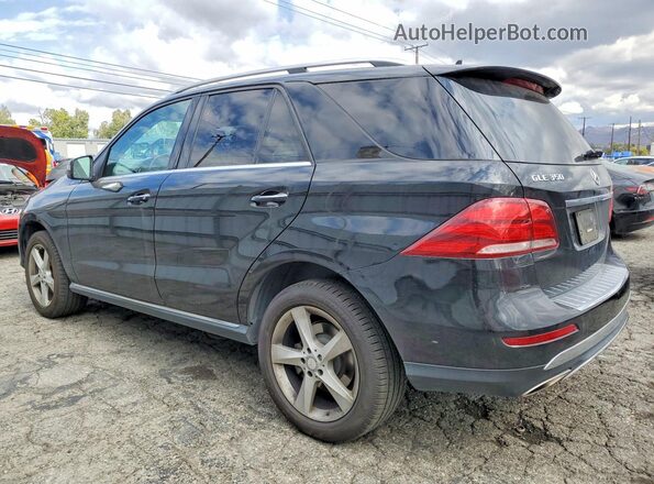 4JGDA5JBXGA674751 2016 MERCEDES-BENZ GLE Black Задня ліва чверть