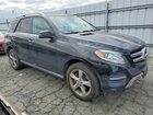 2016 Mercedes-benz Gle 350 Black vin: 4JGDA5JBXGA674751
