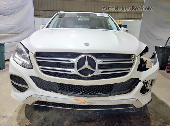 4JGDA5JBXHA851008 2017 MERCEDES-BENZ GLE Белый Вид спереди