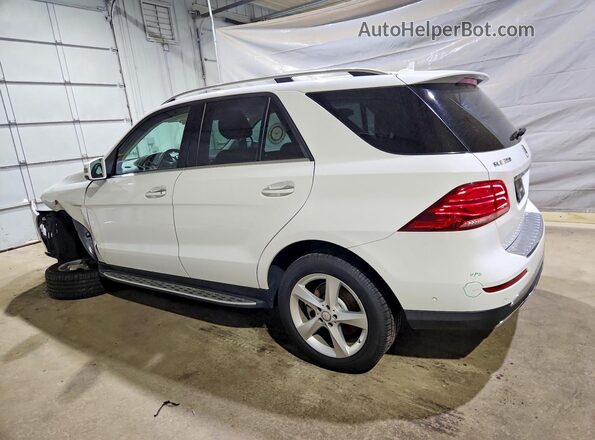 4JGDA5JBXHA851008 2017 MERCEDES-BENZ GLE Белый Задняя левая четверть