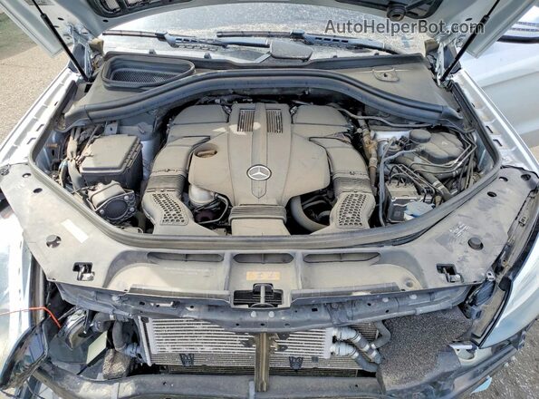 4JGDA6DB5HA935657 2017 MERCEDES-BENZ GLE Серебряный Вид задней части салона
