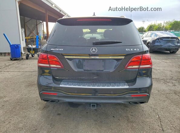 4JGDA6EB1KB203851 2019 MERCEDES-BENZ GLE Black უკანა ხედი