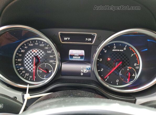 4JGDA6EB1KB203851 2019 MERCEDES-BENZ GLE Black ხელსაწყოთა პანელის ხედი