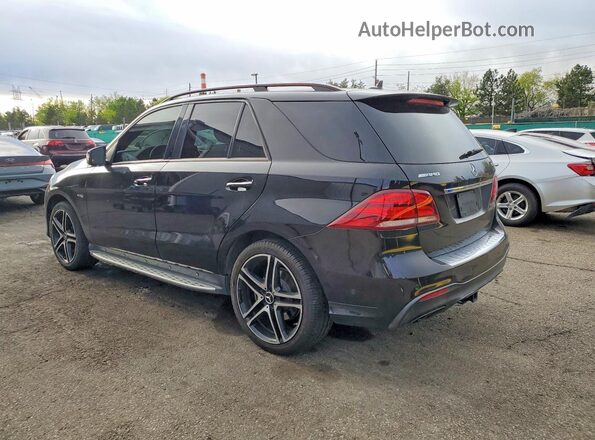 4JGDA6EB1KB203851 2019 MERCEDES-BENZ GLE Black უკანა მარცხენა