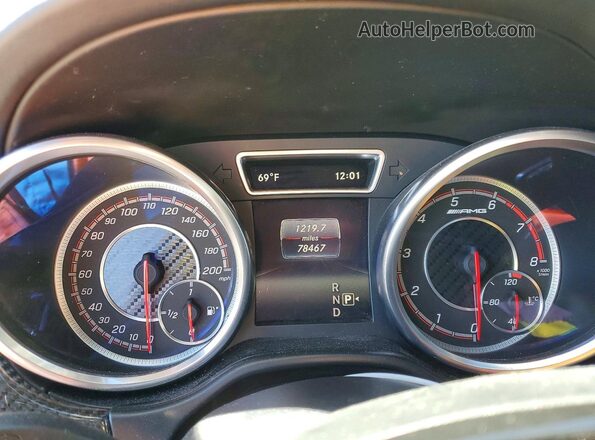 4JGDA7FB0GA694205 2016 MERCEDES-BENZ GLE Black Вид щитка приладів