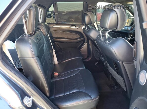 4JGDA7FB0GA694205 2016 MERCEDES-BENZ GLE Black Вид задньої частини салону