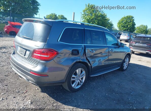 4JGDF6EE0HA825383 2017 MERCEDES-BENZ GLS 450 Gray Rear right