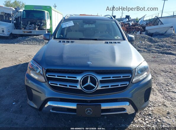 4JGDF6EE0HA825383 2017 MERCEDES-BENZ GLS 450 Gray Instrument cluster view