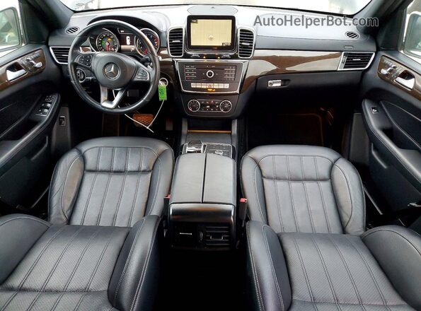 4JGDF6EE0HA887964 2017 MERCEDES-BENZ GLS Черный Вид панели приборов