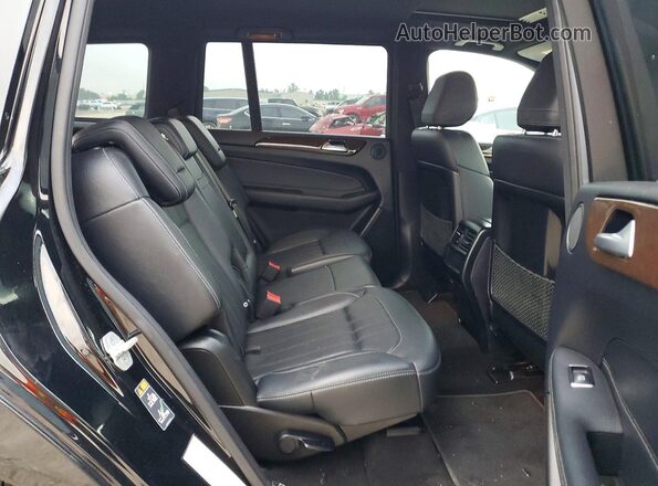 4JGDF6EE0HA887964 2017 MERCEDES-BENZ GLS Черный Вид задней части салона