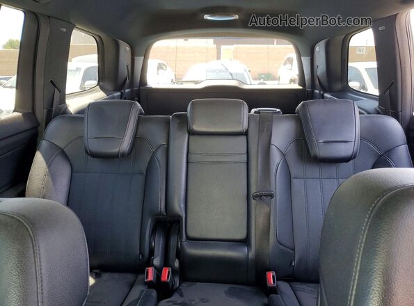 4JGDF6EE0JB141837 2018 MERCEDES-BENZ GLS Серебряный Вид задних сидений