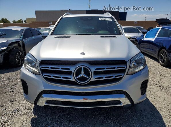 4JGDF6EE0JB141837 2018 MERCEDES-BENZ GLS Серебряный Вид спереди