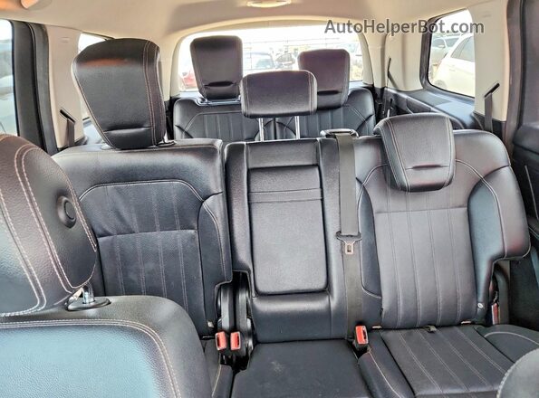 4JGDF6EE1GA620427 2016 MERCEDES-BENZ GL-CLASS Черный Вид задних сидений