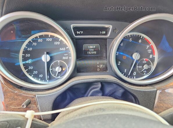 4JGDF6EE1GA620427 2016 MERCEDES-BENZ GL-CLASS Черный Вид щитка приборов