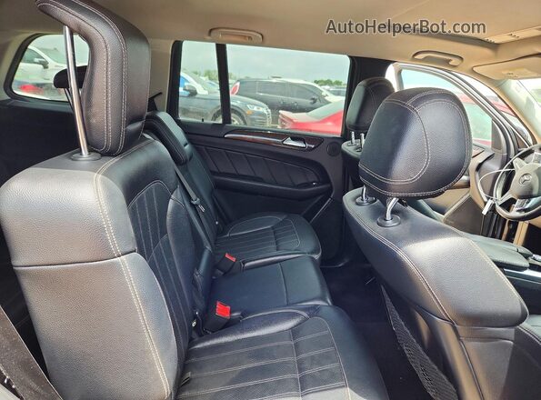 4JGDF6EE1GA620427 2016 MERCEDES-BENZ GL-CLASS Черный Вид задней части салона