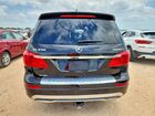 2016 Mercedes-benz Gl 450 4matic Черный vin: 4JGDF6EE1GA620427