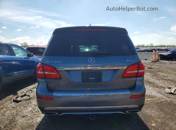 4JGDF6EE1JB011324 2018 MERCEDES-BENZ GLS Серый Вид сзади
