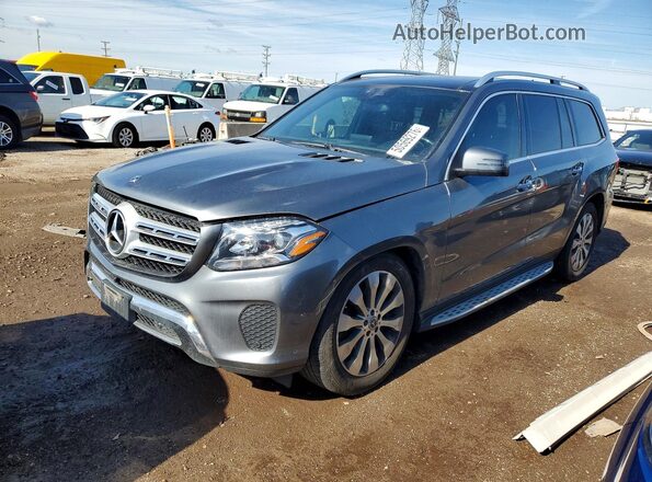 4JGDF6EE1JB011324 2018 MERCEDES-BENZ GLS Серый Передняя левая четверть
