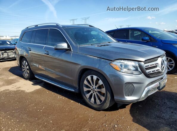 4JGDF6EE1JB011324 2018 MERCEDES-BENZ GLS Серый Передняя правая четверть