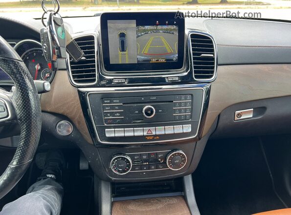 4JGDF6EE1KB235193 2019 MERCEDES-BENZ GLS Blue Вид задніх сидінь
