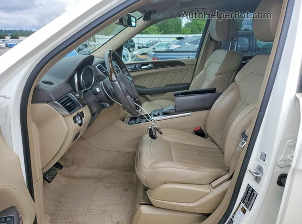 4JGDF6EE2GA642310 2016 MERCEDES-BENZ GL-CLASS White Vista interior delantera