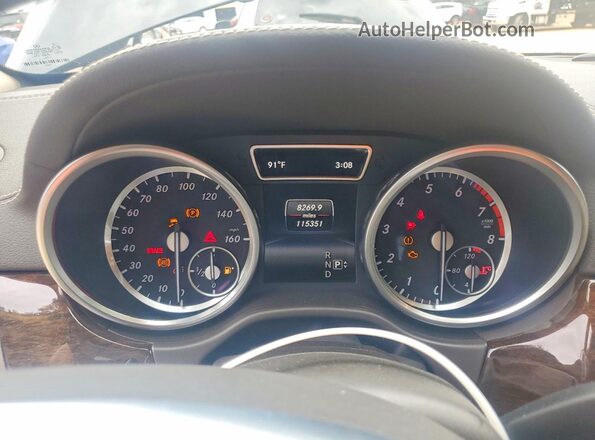 4JGDF6EE2GA647944 2016 MERCEDES-BENZ GL-CLASS Black Սարքավորումների վահանակի տեսք