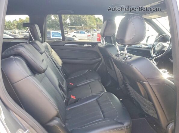 4JGDF6EE2JB173611 2018 MERCEDES-BENZ GLS Серый Вид задней части салона
