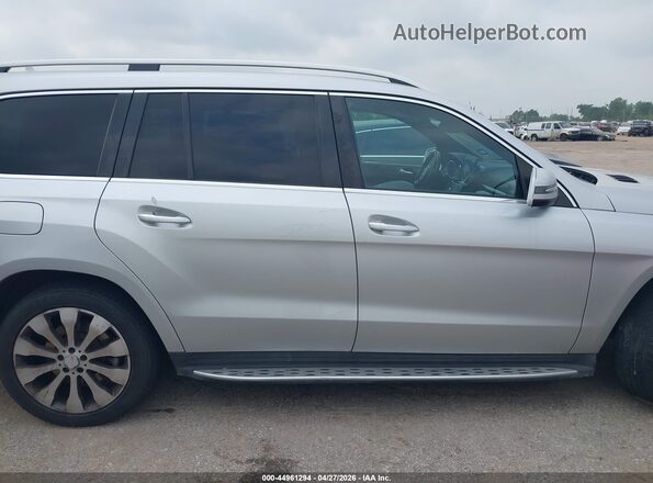 4JGDF6EE3HA787941 2017 MERCEDES-BENZ GLS 450 Silver Սալոնի հետևի տեսք
