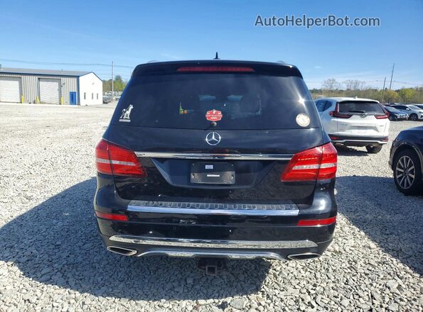 4JGDF6EE3HA860435 2017 MERCEDES-BENZ GLS Черный Вид сзади