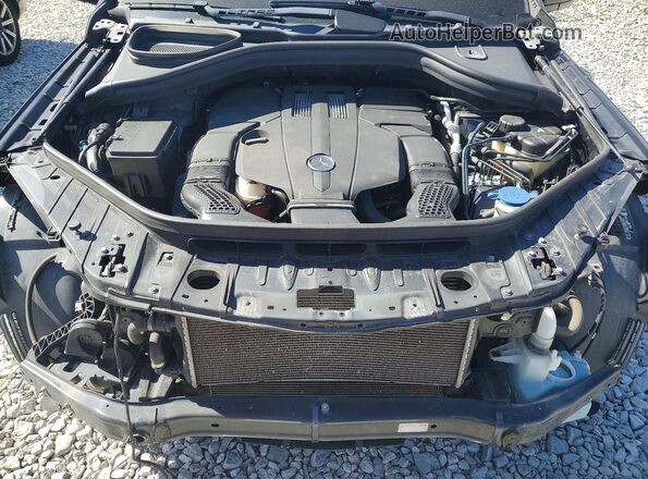4JGDF6EE3HA860435 2017 MERCEDES-BENZ GLS Черный Вид подкапотного пространства