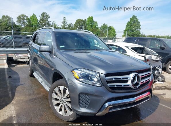 4JGDF6EE3HA981627 2017 MERCEDES-BENZ GLS 450 Gray Przód prawy