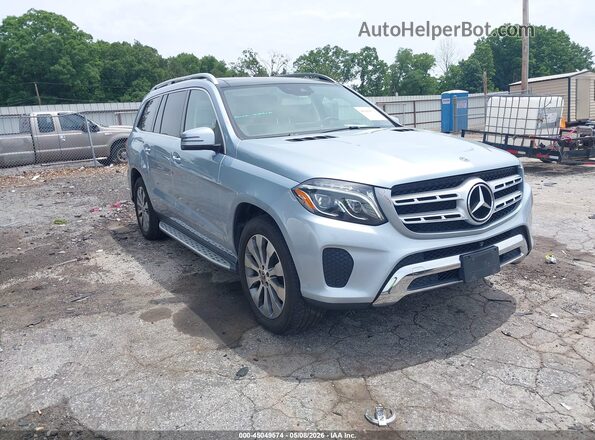 4JGDF6EE3JB037701 2018 MERCEDES-BENZ GLS 450 Blue Առջևի աջ