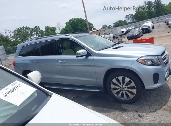 4JGDF6EE3JB037701 2018 MERCEDES-BENZ GLS 450 Blue Սալոնի հետևի տեսք