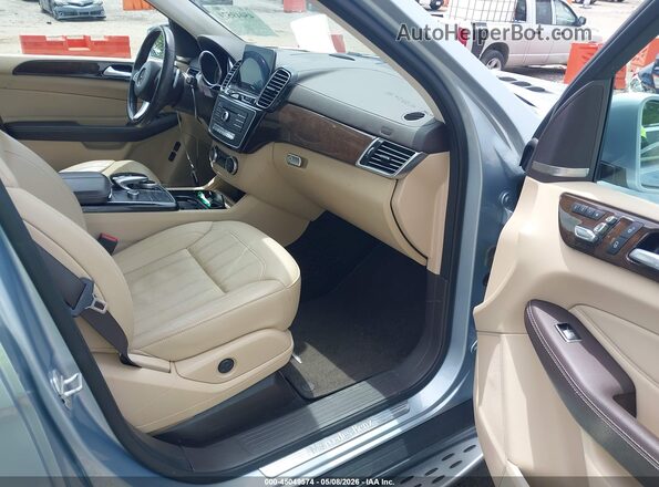 4JGDF6EE3JB037701 2018 MERCEDES-BENZ GLS 450 Blue Սալոնի դիմացի տեսք