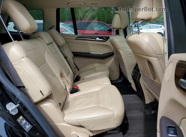 4JGDF6EE4HA822549 2017 MERCEDES-BENZ GLS Черный Вид задней части салона