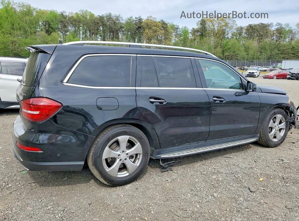 4JGDF6EE4HA822549 2017 MERCEDES-BENZ GLS Черный Задняя правая четверть