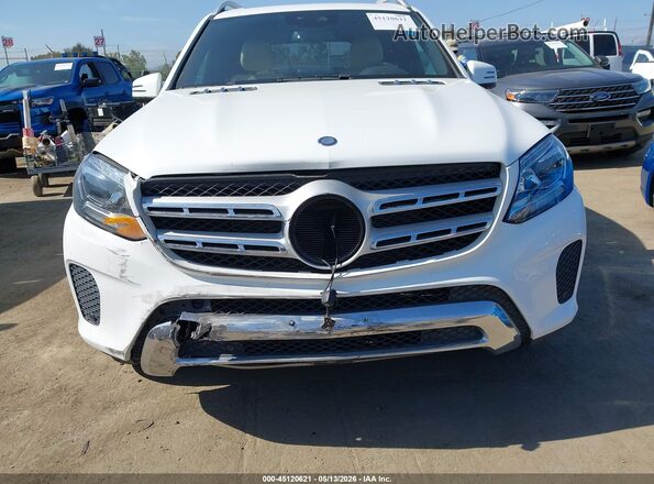 4JGDF6EE4HA873307 2017 MERCEDES-BENZ GLS 450 White წინა ხედი