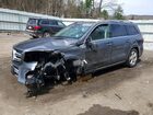 2018 Mercedes-benz Gls 450 4matic Серый vin: 4JGDF6EE4JB028361