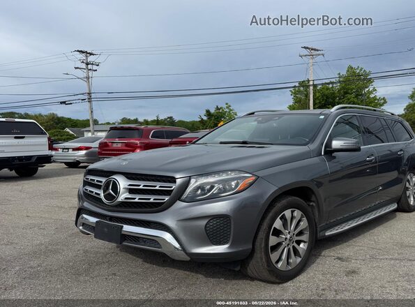 4JGDF6EE4KB231672 2019 MERCEDES-BENZ GLS 450 Gray წინა მარცხენა ხედი სამი მეოთხედიდან