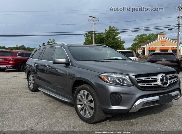 4JGDF6EE4KB231672 2019 MERCEDES-BENZ GLS 450 Gray წინა მარჯვენა