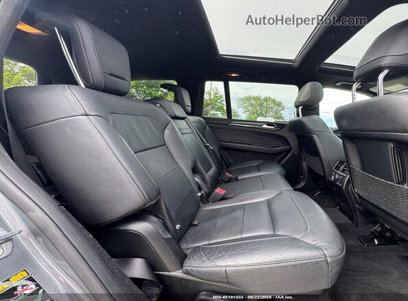 4JGDF6EE4KB231672 2019 MERCEDES-BENZ GLS 450 Gray წინა ხედი