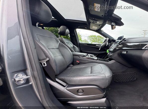 4JGDF6EE4KB231672 2019 MERCEDES-BENZ GLS 450 Gray წინა სალონის ხედი