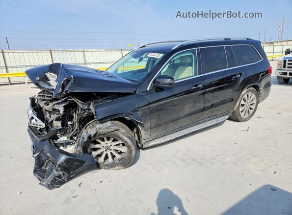 4JGDF6EE5KB220227 2019 MERCEDES-BENZ GLS Черный Передняя левая четверть