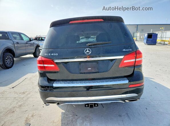 4JGDF6EE5KB220227 2019 MERCEDES-BENZ GLS Черный Вид сзади