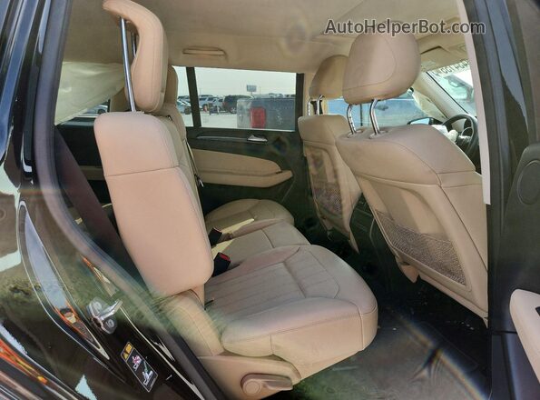 4JGDF6EE5KB220227 2019 MERCEDES-BENZ GLS Черный Вид задней части салона