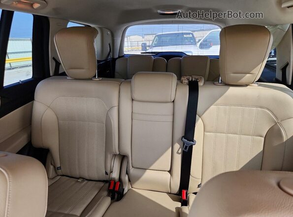 4JGDF6EE5KB220227 2019 MERCEDES-BENZ GLS Черный Вид задних сидений