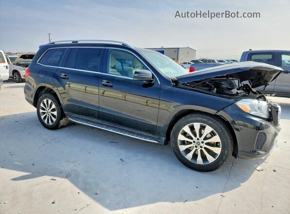 4JGDF6EE5KB220227 2019 MERCEDES-BENZ GLS Черный Передняя правая четверть