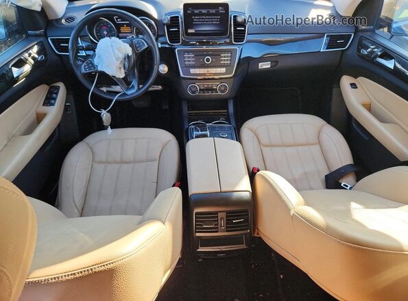 4JGDF6EE5KB220227 2019 MERCEDES-BENZ GLS Черный Вид панели приборов