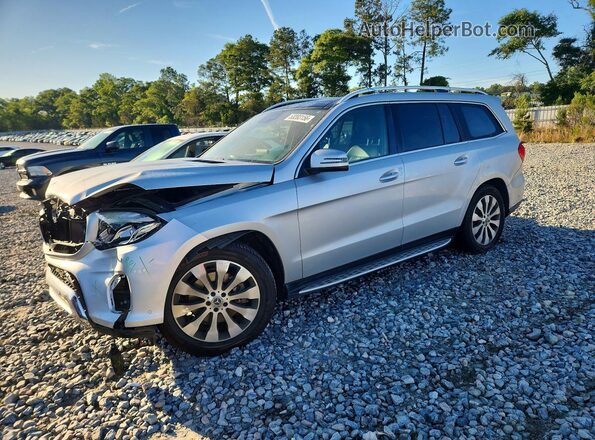 4JGDF6EE6JB119356 2018 MERCEDES-BENZ GLS Серебряный Передняя левая четверть