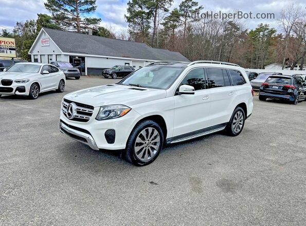 4JGDF6EE6KB226666 2019 MERCEDES-BENZ GLS Белый Задняя левая четверть